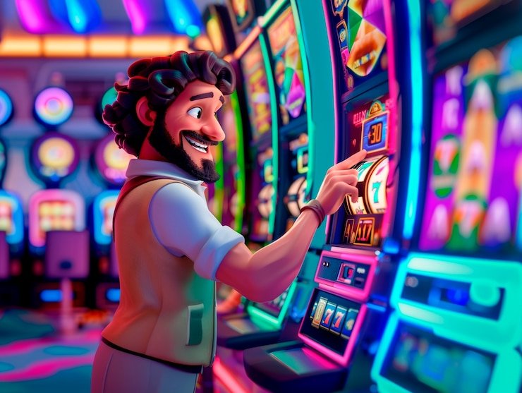 Roulette wheel live dengan dealer memutar bola di studio multi-kamera